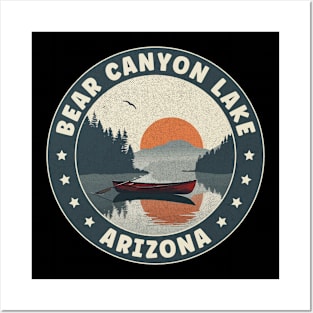 Bear Canyon Lake Arizona Sunset Posters and Art